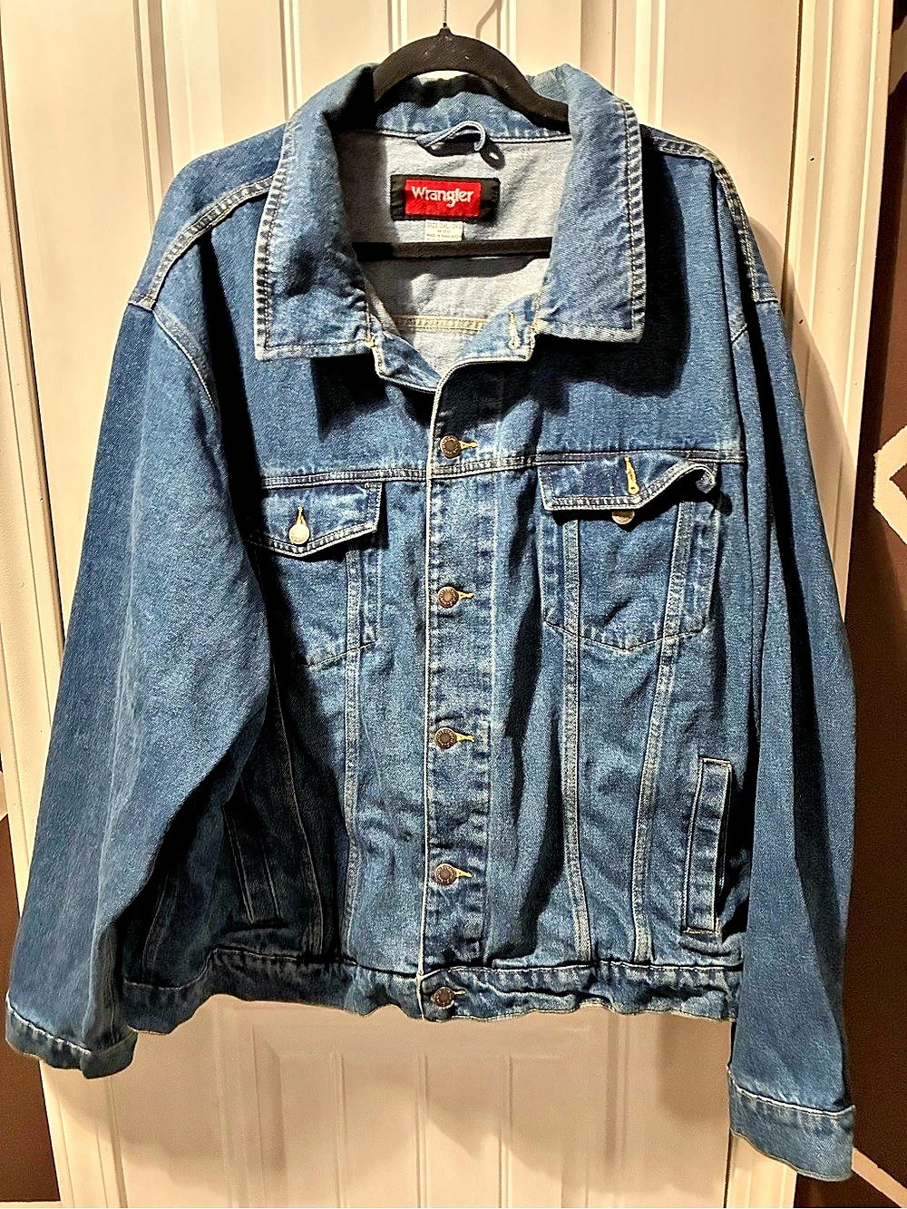 Wrangler Hero Denim Jacket Hero Men's Denim Jacket Blue 3XL